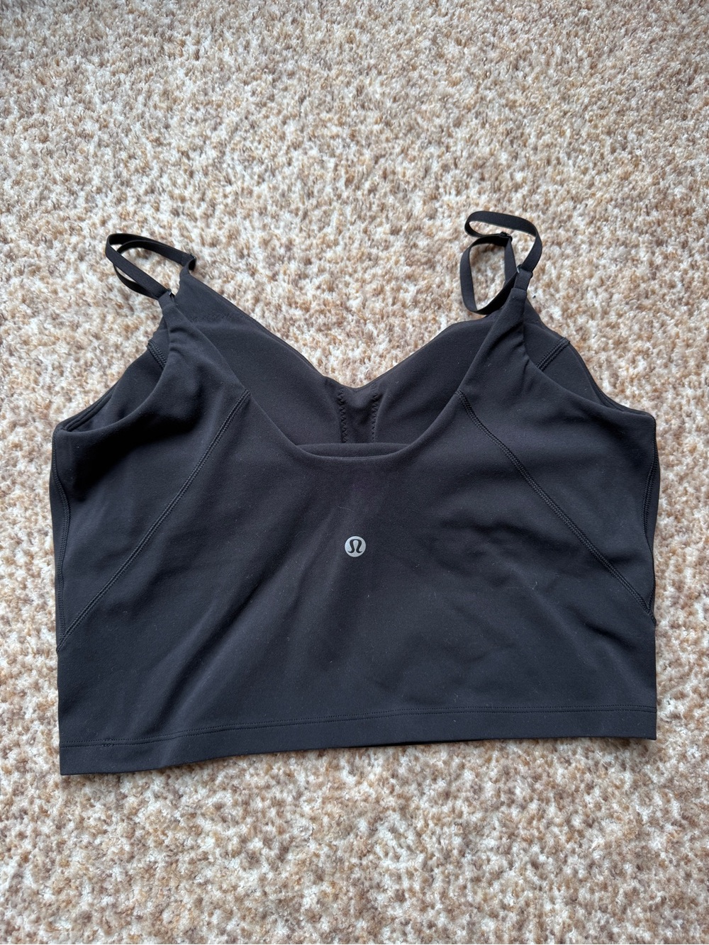 Lululemon Align cami crop Black Size 8 Tank Tops